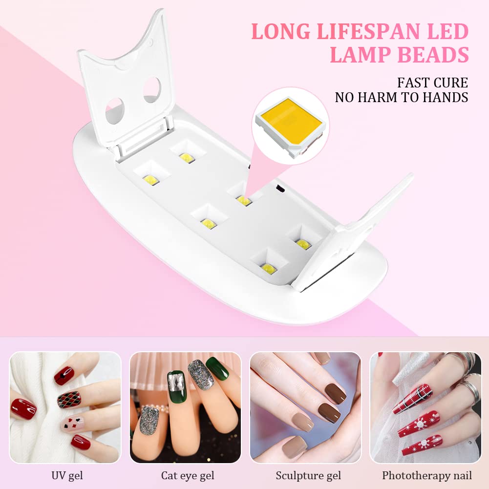 Lampe UV portable 6 LED 6W, mi - Photography Lighting Gel avis et prix