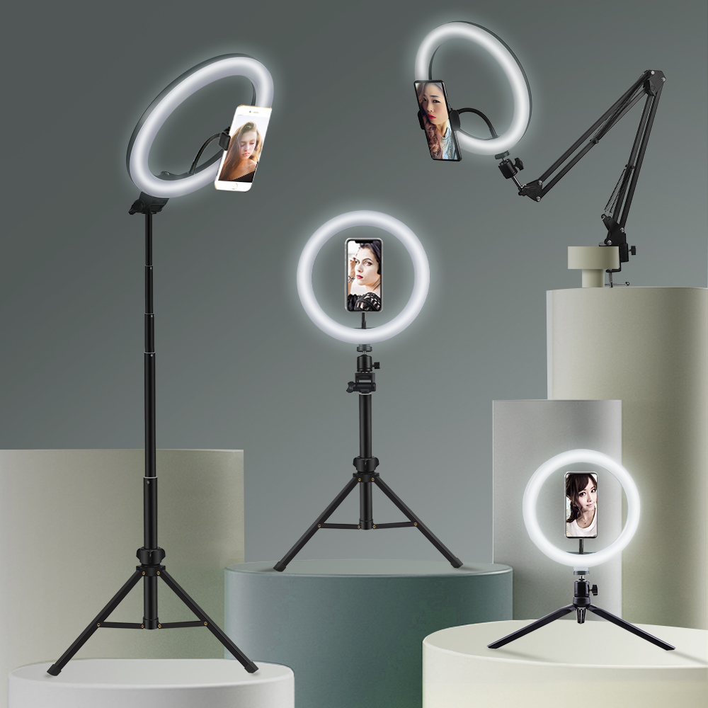 Anneau lumineux LED circulaire - Photography Lighting Set Up avis et prix