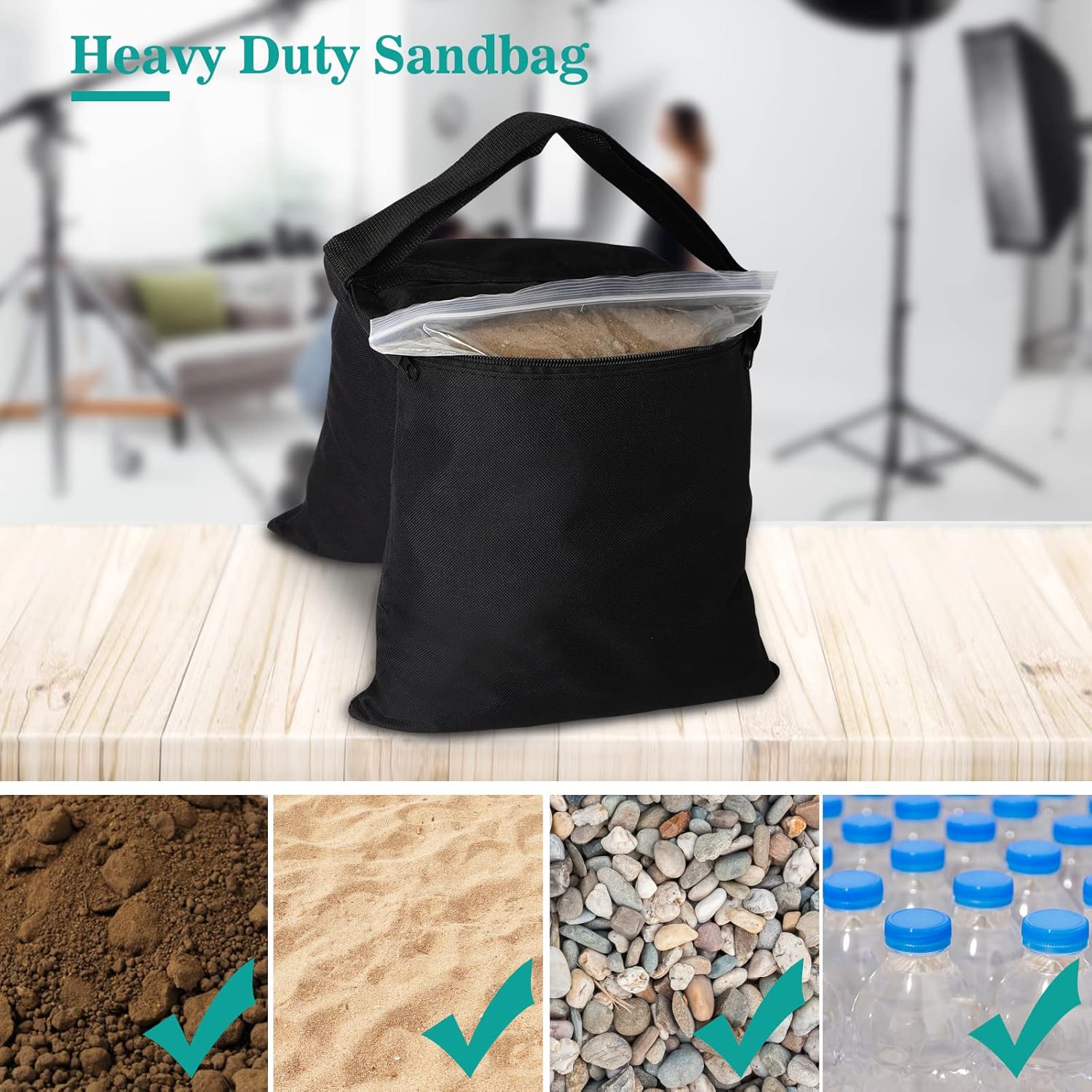Aimosen 4 paquets de sacs de s - Photography Lighting Weight Bags avis et prix