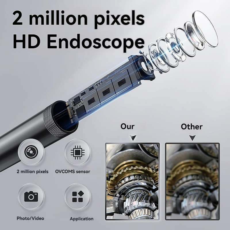 Endoscope industriel à objecti - Macro Photography Led Lighting avis et prix
