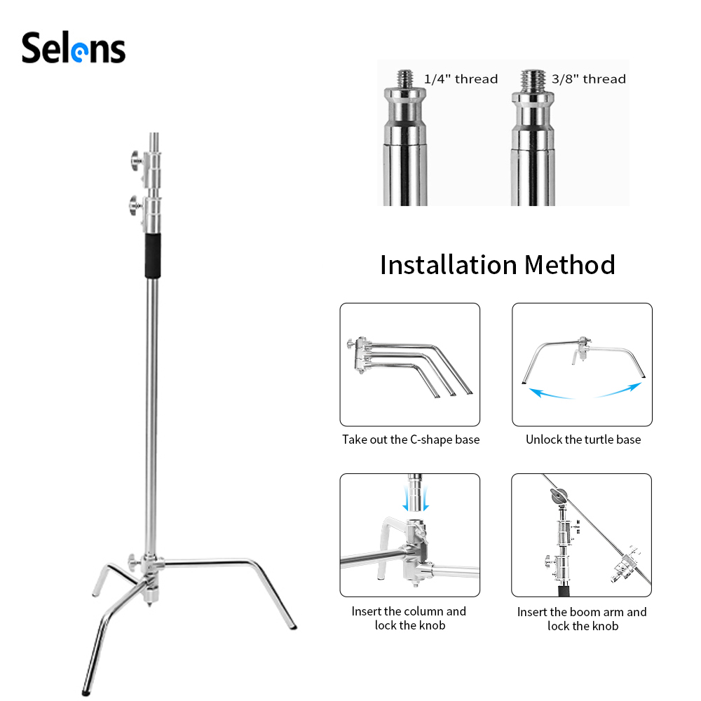 Selens – support de lumière en - Photography Video Lighting Kit avis et prix