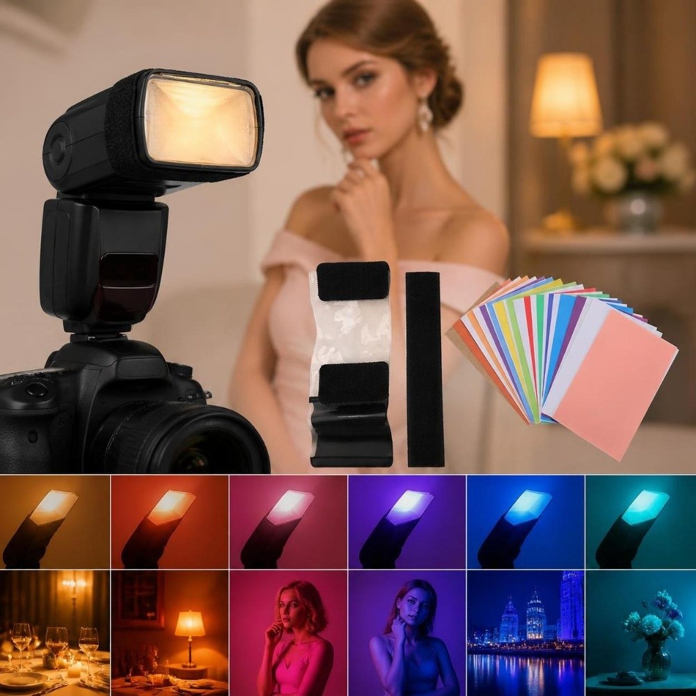 2 ensembles de 12 couleurs de  - Photography Lighting Material avis et prix