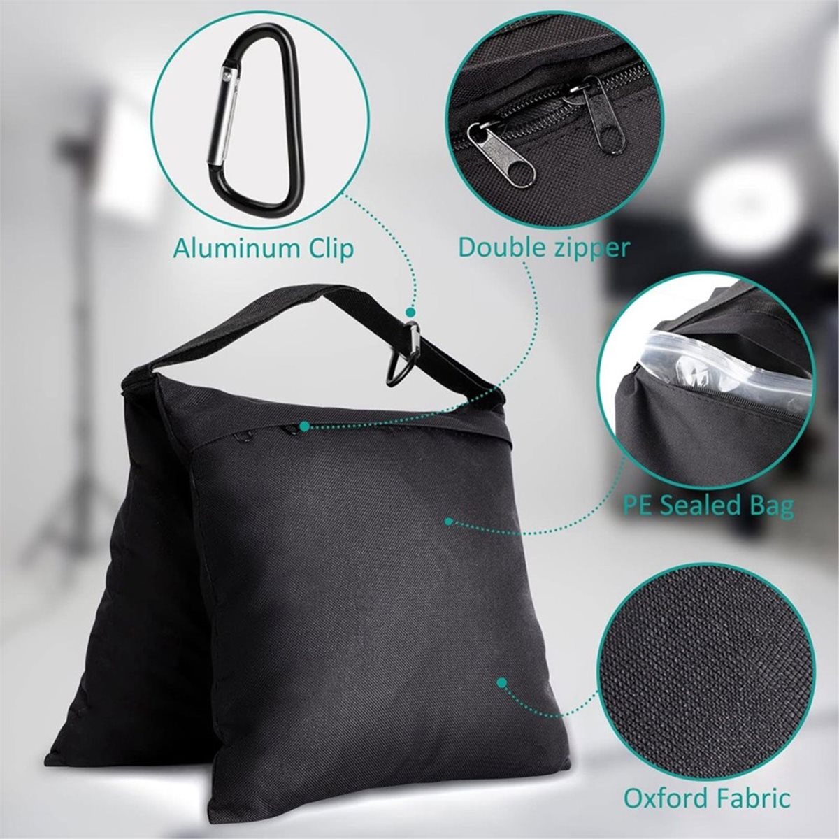 DT75BG 8 sacs de sable lestés  - Photography Lighting Weight Bags avis et prix