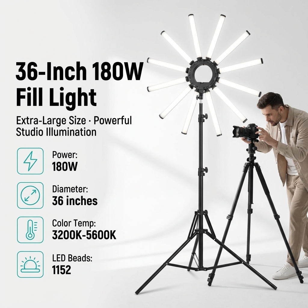 Kit d'éclairage photo multi-tu - Photography Lighting Studio avis et prix