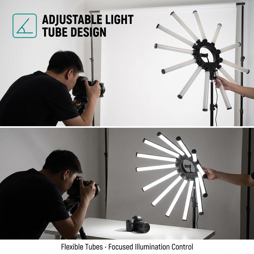 Kit d'éclairage photo multi-tu - Photography Lighting Studio avis et prix