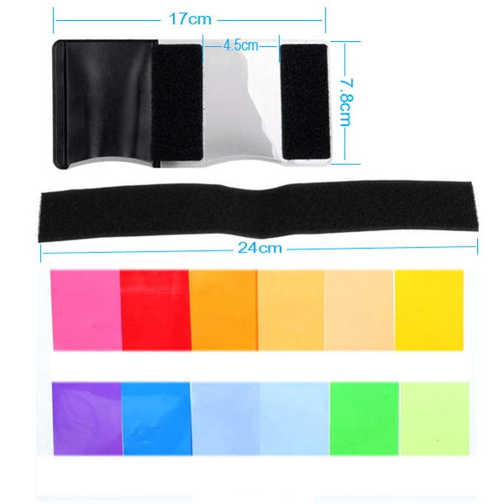 Kit de 12 Gels de Flash pour A - Photography Lighting Gel avis et prix